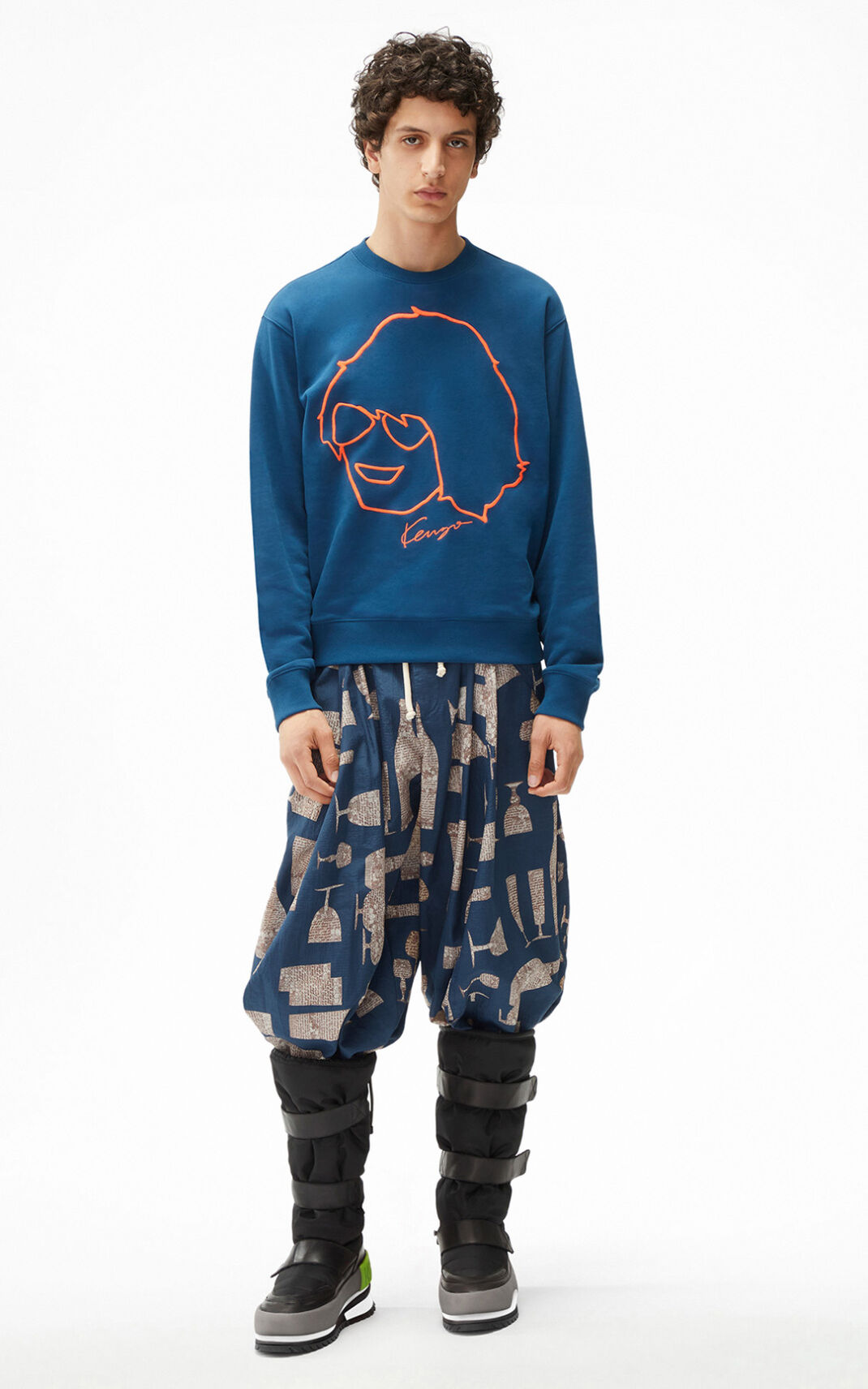 Kenzo Tribute Sweatshirt Herr | 05498-UMXI